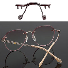 Stainless steel glasses nose pad frame 1 piece