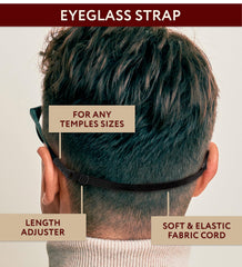 Low-profile adhesive silicone nose pads on glasses for discreet comfort