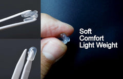 Comfortable silicone nose pads for glasses