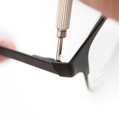 Glasses repair kit ready for travel and everyday use