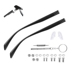 8mm wide TR90 glasses legs in black