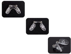 Glasses repair kit with nose pads and screwdriver for kids