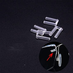 Glasses repair kit including nose bridge and screws