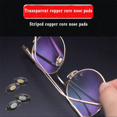 Glasses or sunglasses nose pads replacement