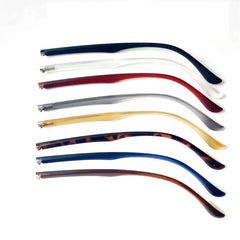 Temple arms compatible with most eyewear styles