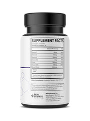 Back label of Glaucomol Miracle bottle
