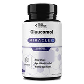 Front view of Glaucomol Miracle bottle