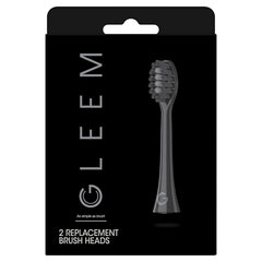Gleem replacement brush head with logo detail