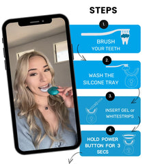 Wireless GLI GLI teeth whitening device