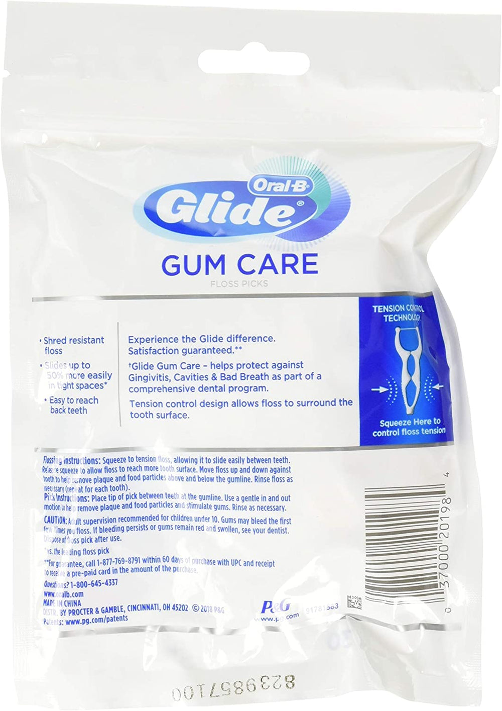 Glide Pro-Health Advanced Floss Picks – Pack of 3 (30 per pack) – close-up