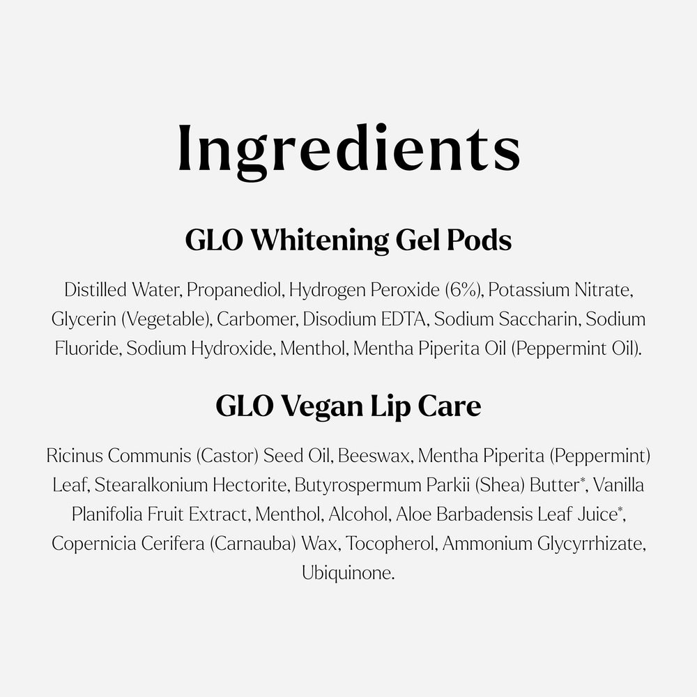 Boxed GLO So Brilliant Teeth Whitening Kit