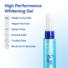 Travel-size vial of GLO Teeth Whitening Gel