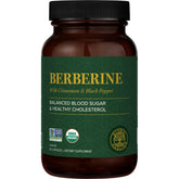 Global Healing Center Berberine 1200 mg bottle with Cinnamon and Black Pepper – 60 capsules