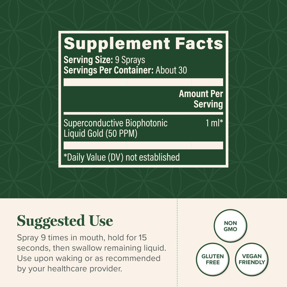 Product being sprayed from the bottle