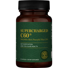 Global Healing Center Supercharged C60 30-capsule bottle