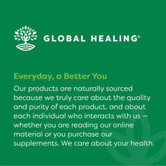 Global Healing Center Colon Cleanse guide page shows step-by-step instructions