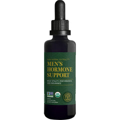 Global Healing Center Men's Hormone Support bottle with 2 fl oz size