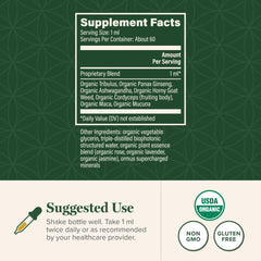 Organic liquid extract droplets illustrating raw herbal extract technology