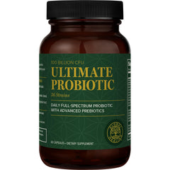 Global Healing Ultimate Probiotic Blend bottle with 60 capsules (hero image)