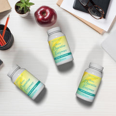 Lifestyle image of a couple taking supplements