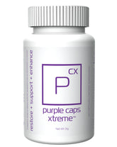 Global Purple Caps Xtreme bottle front view