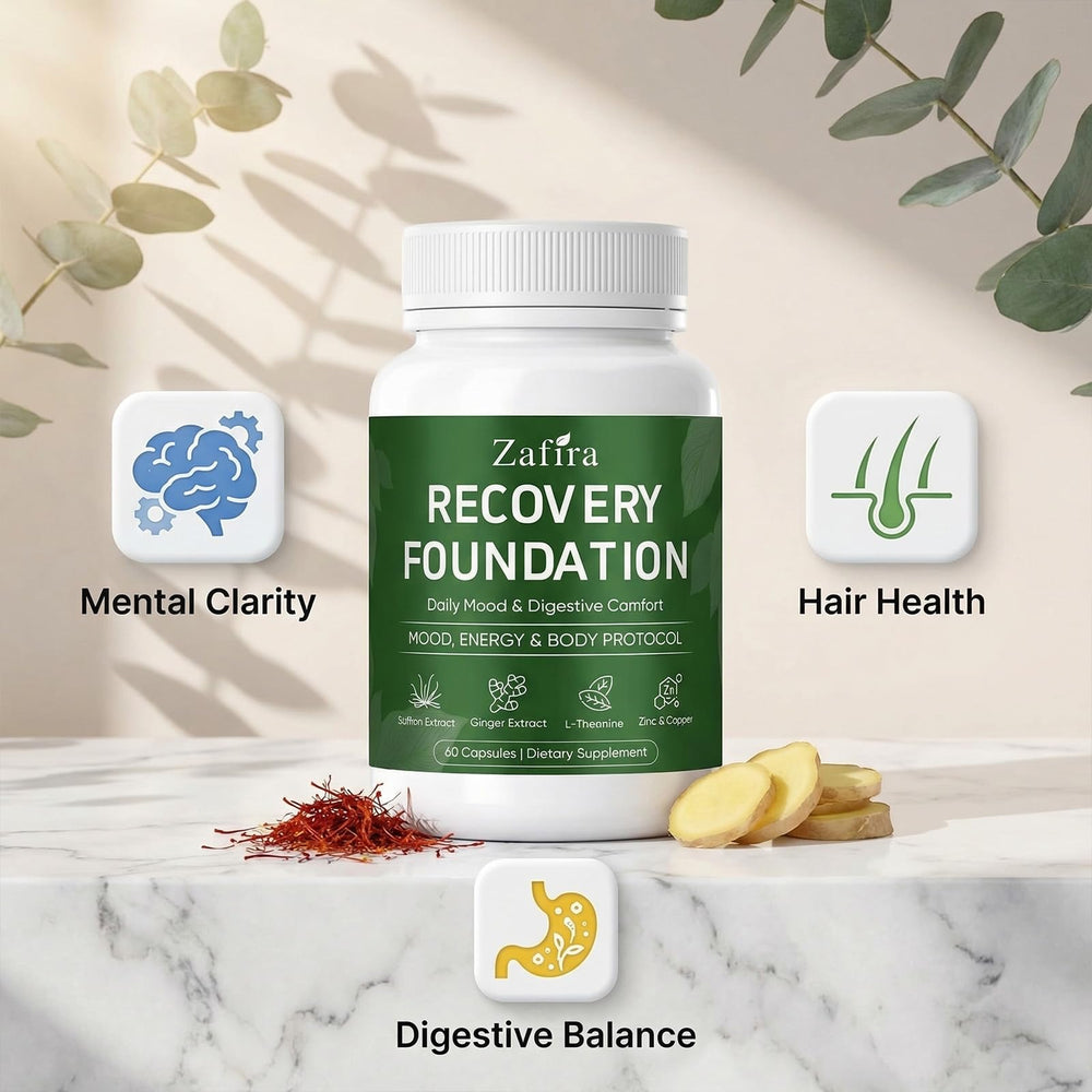 GLORAMD in a morning routine scene suggesting calm, focused start