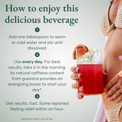 Glow Botanica Glow Bloating SOS digestive enzymes overlay for comfort.