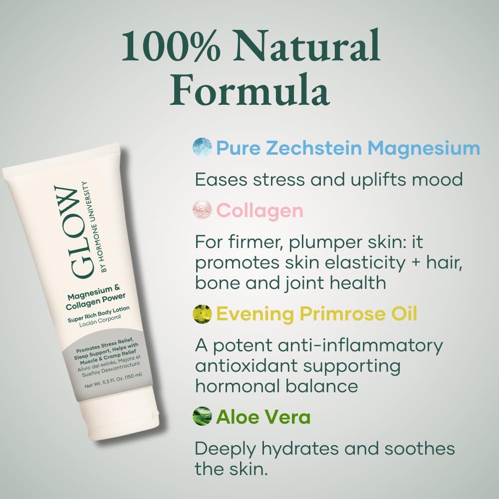 Close-up of label highlighting Zechstein magnesium content