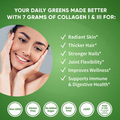 Glowing Greens is Non-GMO, gluten-free and no sugar added