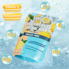 Label showing 500mg sodium, 200mg potassium, 60mg magnesium