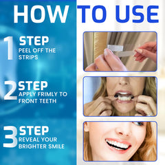 GlowyDent kit with usage instructions and guide