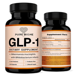 Illustration showing 1B AFU multi-strain probiotic with Akkermansia muciniphila