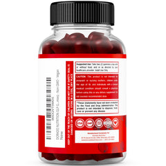 GLP-1 Gummies packaging showing vegan and third-party testing badges