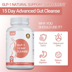Probiotics capsules beside the product bottle