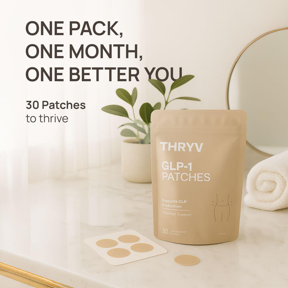 THRYV GLP-1 Patches branding on the box