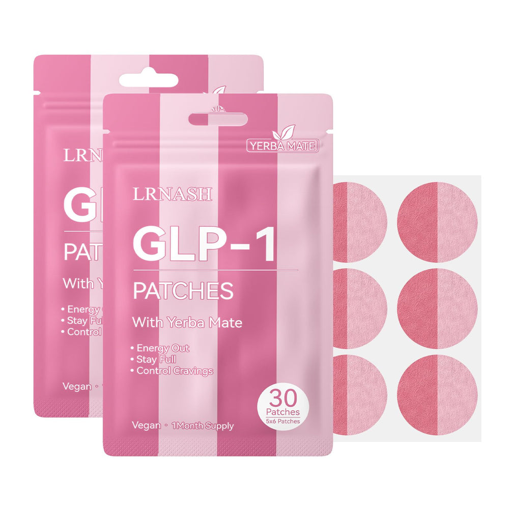 GLP-1 Patches with Yerba Mate front view