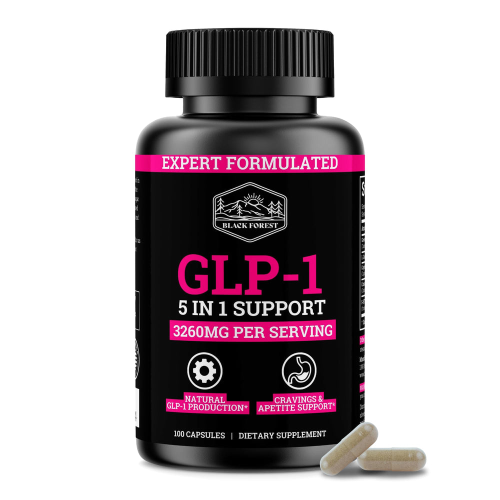 GLP-1 supplement women hero bottle image