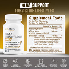 Close-up of GLP-1 Weight Loss Pro capsules