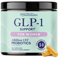 Bottle of GLP-1 Support for Women with 60 capsules