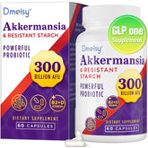 GLP ONE Akkermansia Muciniphila probiotic bottle with 300B AFU label