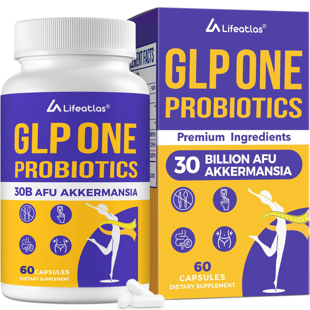 GLP ONE supplement bottle for women and men, 60 capsules