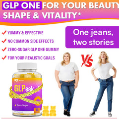 Zero-sugar GLP ONE gummy packaging