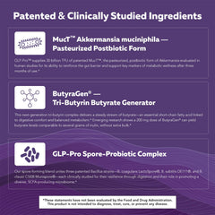 Healthy appetite and metabolic balance concept with GLP-Pro