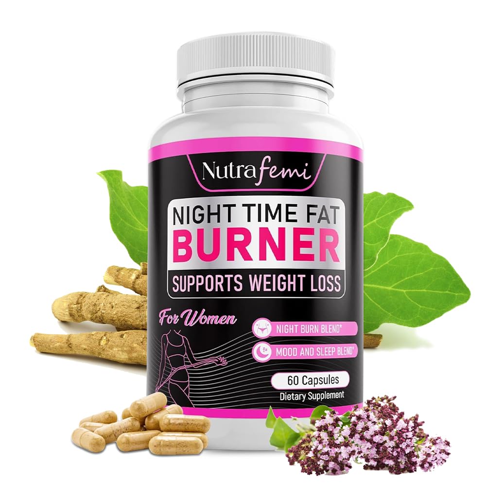 GLP-1 Nighttime Fat Burner bottle with label