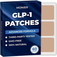 GLP-1 patch ready to apply to skin