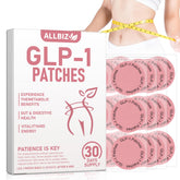 GLP-1 Patches product front packaging and label