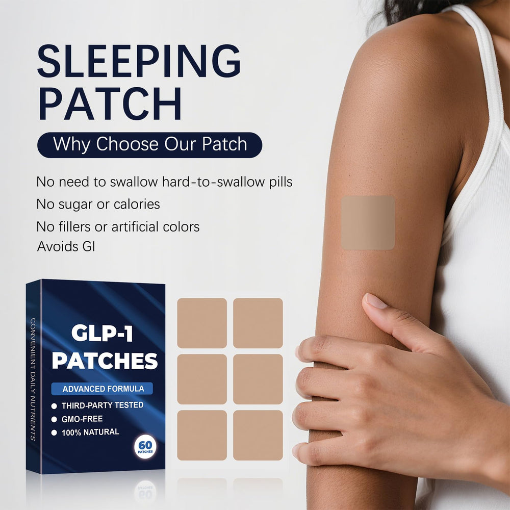 Discreet breathable GLP-1 patch designed for everyday wear