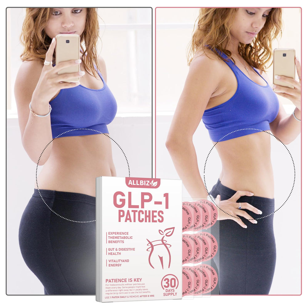30-count bottle and packaging of GLP-1 Patches