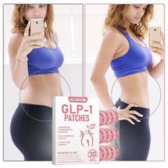 30-count bottle and packaging of GLP-1 Patches