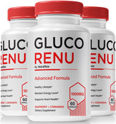 Gluco Renu 3-pack capsules front view